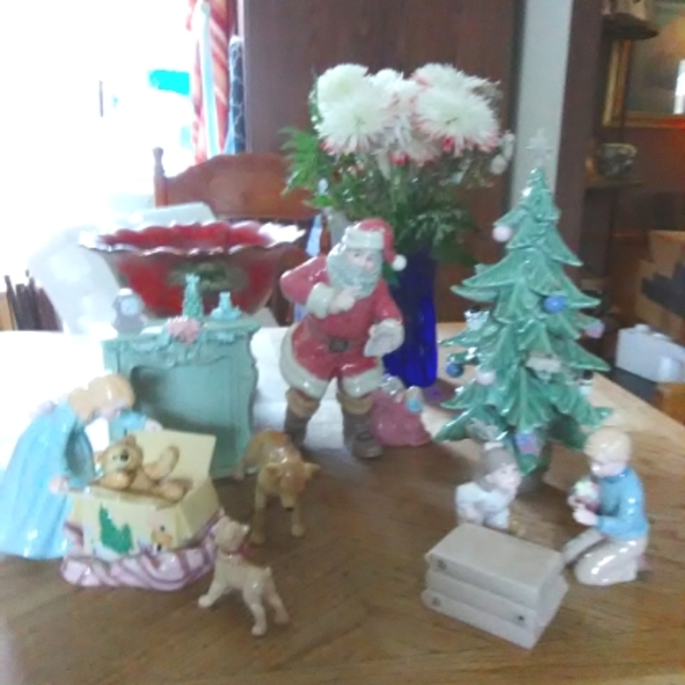 Christmas nativity scene.